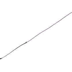 Peitsche WHIP & GO Rundholz Bordeaux / Hellgrau