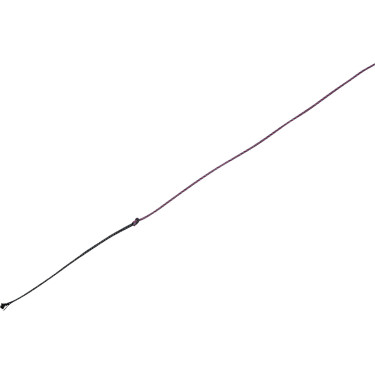 Peitsche WHIP & GO Rundholz Bordeaux / Hellgrau