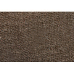 Westride Navajo Teppich Baumwolle/Acryl einfarbig Braun