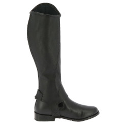 Mini-Chaps Norton Stretch genarbt Schwarz