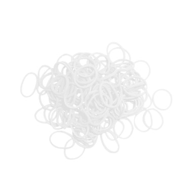 Mähnengummis Hippo-Tonic Weiß Wei&szlig;