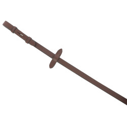 Glattes Lederzügel Eric Thomas Pro Havanna Braun