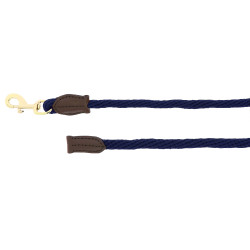 Anbindestrick Norton Leder Marineblau