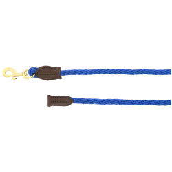 Anbindestrick Norton Leder Blau