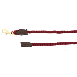 Anbindestrick Norton Leder Bordeaux