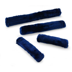 Set aus synthetischem Halfterüberzug Marineblau Set aus synthetischem Halfterüberzug Marineblau