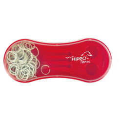 Zopfburste Hippo-Tonic Rot