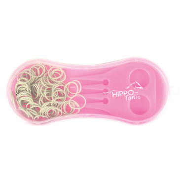 Zopfburste Hippo-Tonic Pink Rosa