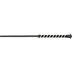 Dressurgerte Whip & Go Diamond Nylon-Griff Schwarz