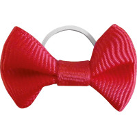 Flechtknoten Equithème aus Stoff, 20 Stück Rot