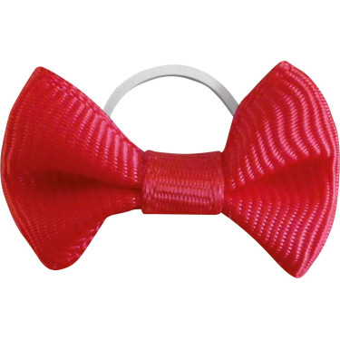 Flechtknoten Equithème aus Stoff, 20 Stück Rot