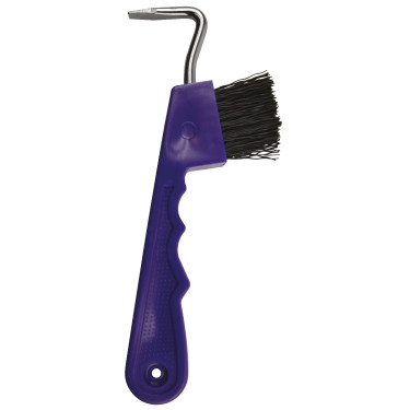 Hufkratzer mit Bürste Violett Lila