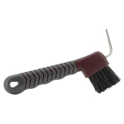 Hufkratzer Soft Hand Bordeaux / Grau