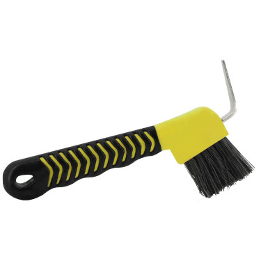 Hufkratzer Soft Hand Gelb / Schwarz
