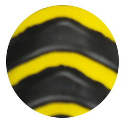 Hufkratzer Soft Hand Gelb / Schwarz