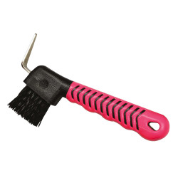 Hufkratzer Soft Hand Schwarz / Fuchsia