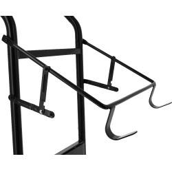 Abnehmbarer Sattelbockwagen Hippotonic Schwarz