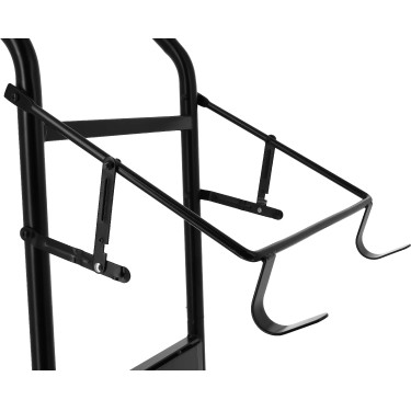 Abnehmbarer Sattelbockwagen Hippotonic Schwarz