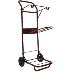 Abnehmbarer Sattelbockwagen Hippotonic Bordeaux