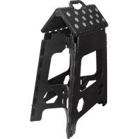 Klappbarer Tritthocker Hippo-Tonic Schwarz / Grau