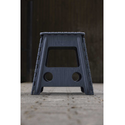 Faltbarer Tritthocker Hippo-Tonic Grip Grau