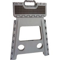 Faltbarer Tritthocker Hippo-Tonic Grip Grau