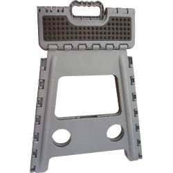 Faltbarer Tritthocker Hippo-Tonic Grip Grau