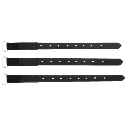 Gurtstrippen für Sattel Eric Thomas Advance Schwarz