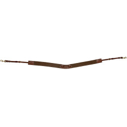 Falsches elastisches Zubehör Eric Thomas Pro Havanna Braun