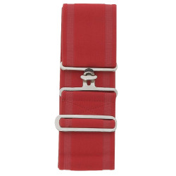 Elastischer Deckengurt einfarbig Rot