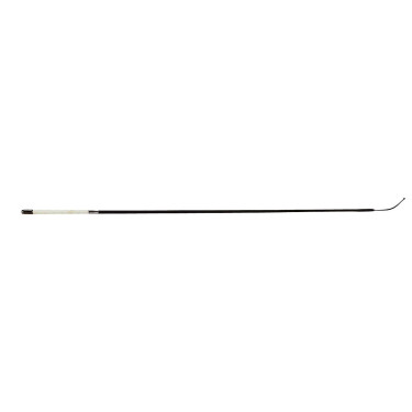 Dressurgerte Whip & Go Metallknauf Schwarz