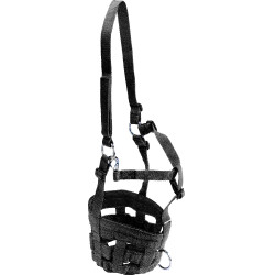 Nylon-Maulkorb Schwarz Nylon-Maulkorb Schwarz