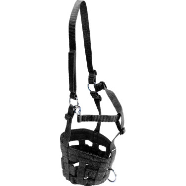 Nylon-Maulkorb Schwarz Nylon-Maulkorb Schwarz