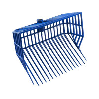 Späne-Stirnband Blau