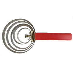 Runde Metallstriegel