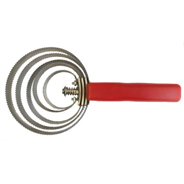 Runde Metallstriegel