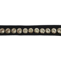 Frontal Norton Pro Strass Schwarz / Transparent