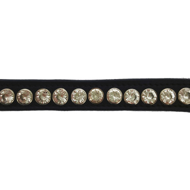 Frontal Norton Pro Strass Schwarz / Transparent