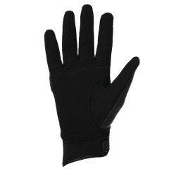 Equithème Soft Lederhandschuhe Schwarz
