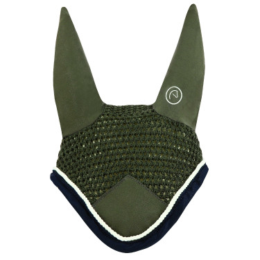 Fliegenhaube Equithème Polyfun Dunkelgrau / Marineblau