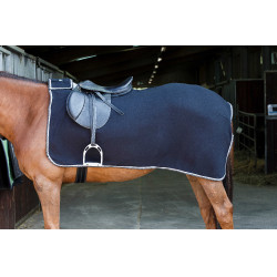 Polar-Ausreitdecke Riding World Schwarz / Grau