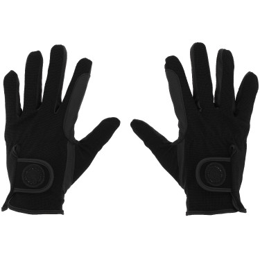 Handschuhe Equithème Netz Schwarz