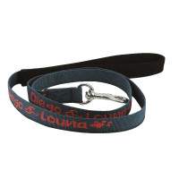 Nylon-Leine Diego & Louna für Hunde Koralle Rot