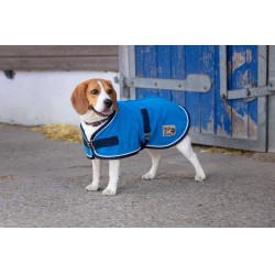 Hundedecke Diego & Louna Polyfun Knallblau / Marineblau