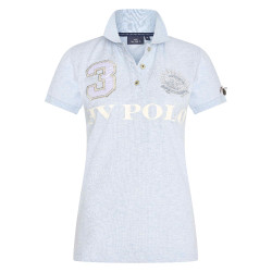 Polo Favouritas EQ HV Polo Wolkenmelange Blau Polo Favouritas EQ HV Polo Wolkenmelange Blau