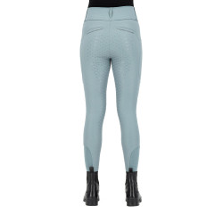 Reitleggings Easy Rider Maxima FullGrip Blei Blau