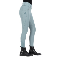 Reitleggings Easy Rider Maxima FullGrip Blei Blau