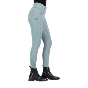 Reitleggings Easy Rider Maxima FullGrip Blei Blau