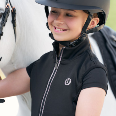 KIDS Weste Imperial Riding Izzy Sun Schwarz