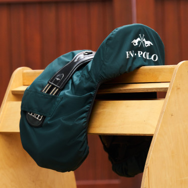 Satteldecke HV Polo Dressur Enten Grün Gr&uuml;n